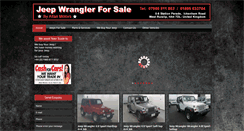 Desktop Screenshot of jeepwranglerforsale.co.uk